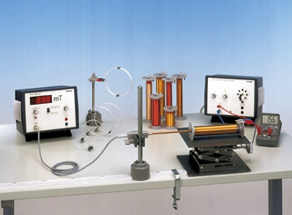 Magnetic field of single coils/ Biot-Savart's law with a teslameter