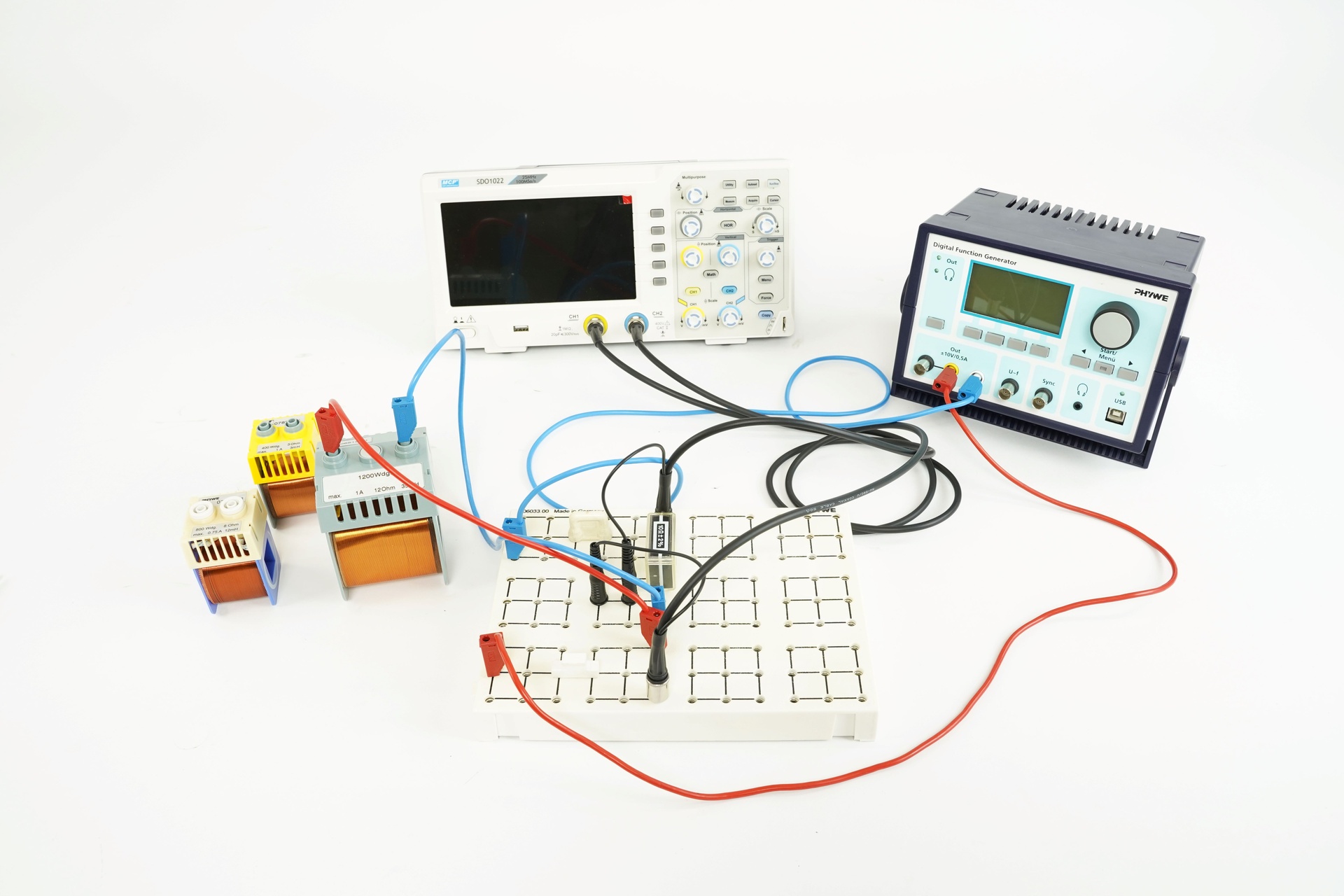 Coil in the AC circuit