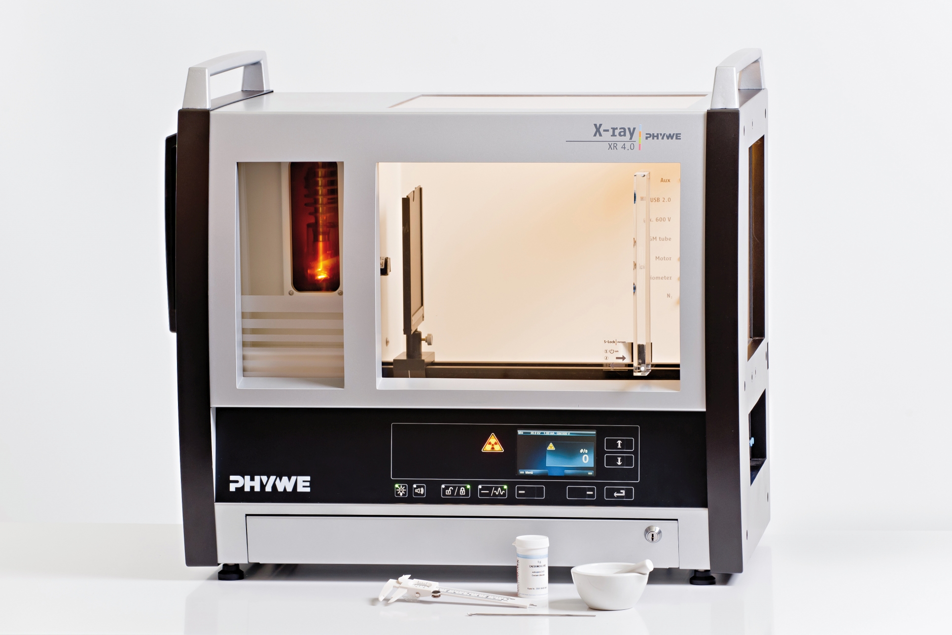 X-ray investigation of cubic crystal structures / Debye-Scherrer powder method