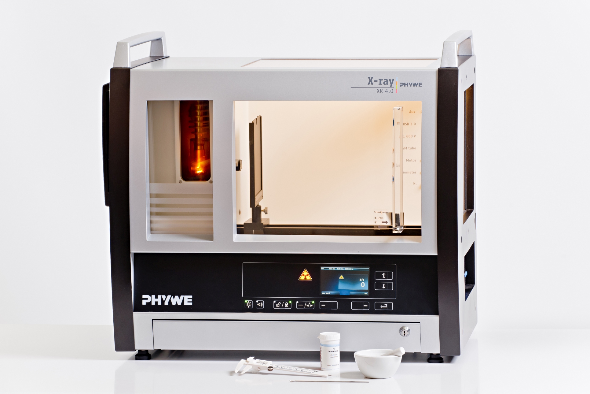 X-ray investigation of hexagonal crystal structures / Debye-Scherrer powder method