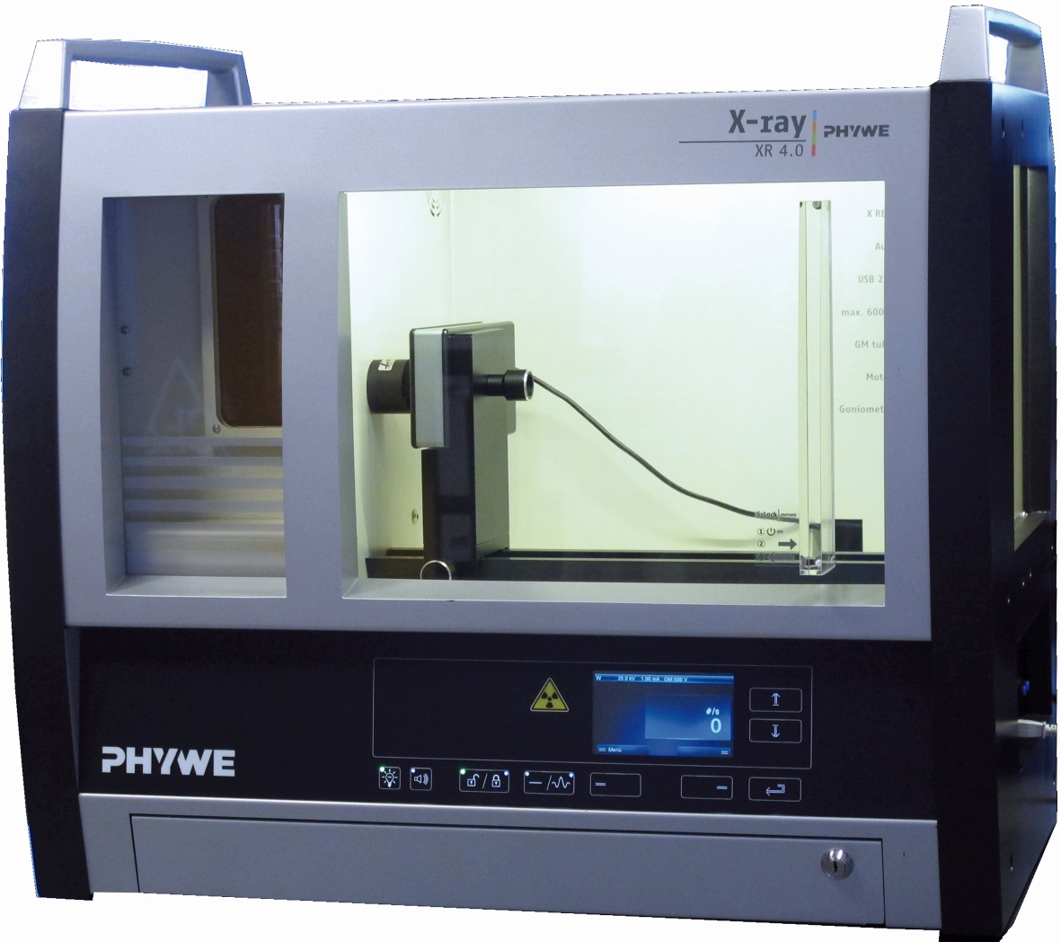 X-ray investigation of crystal structures / Laue method with digital X-ray image sensor(XRIS)