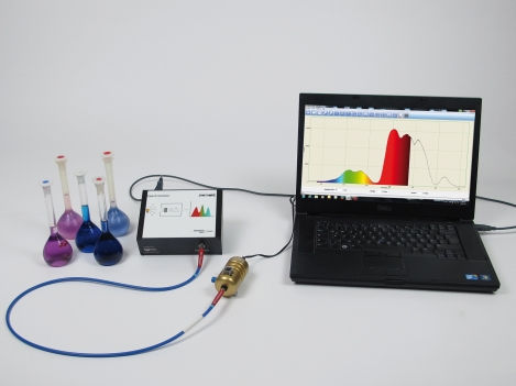 Reaction kinetics with spectrophotometry