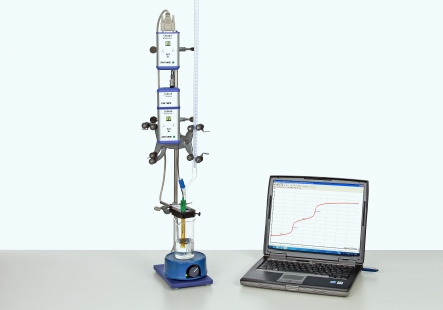 Titration of a polyvalent acid with a strong base with Cobra SMARTsense
