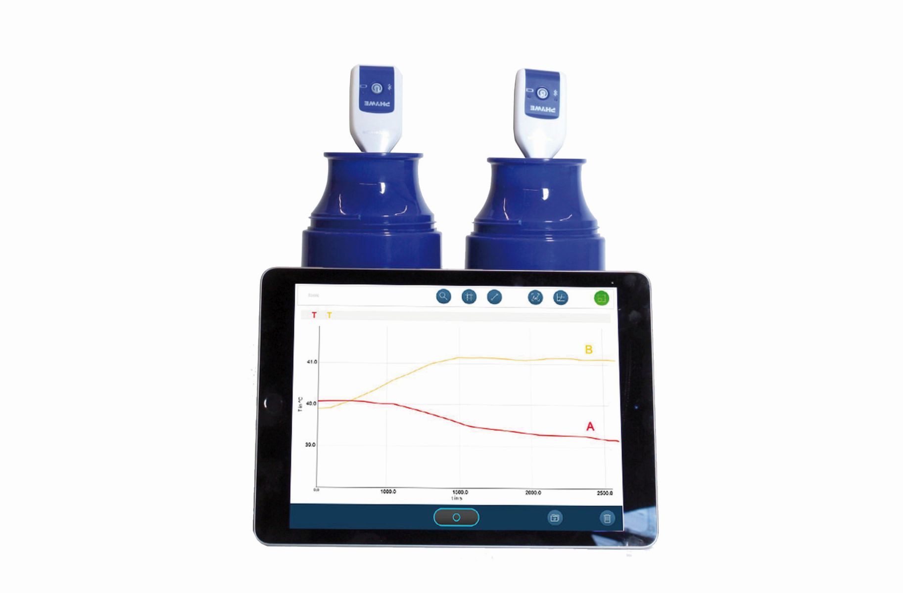 Glycolysis (temperature measurement) with Cobra SMARTsense