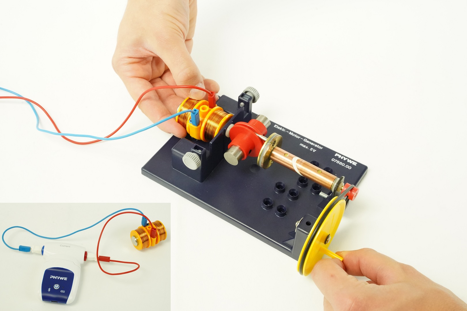 Electromagnetic induction by a generator with Cobra SMARTsense