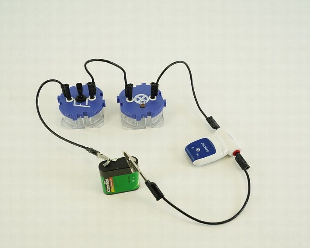 Measurements in an electric circuit with Cobra SMARTsense