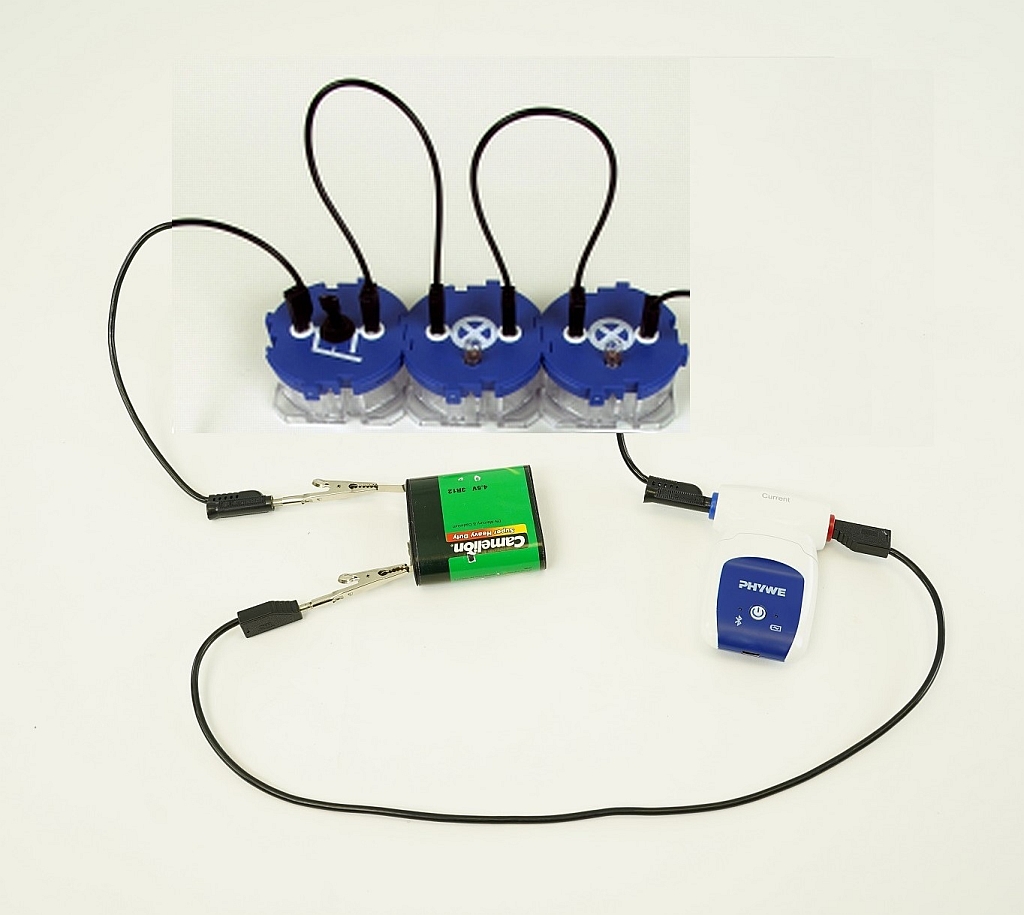 Series and parallel connection of bulbs with SMARTsense