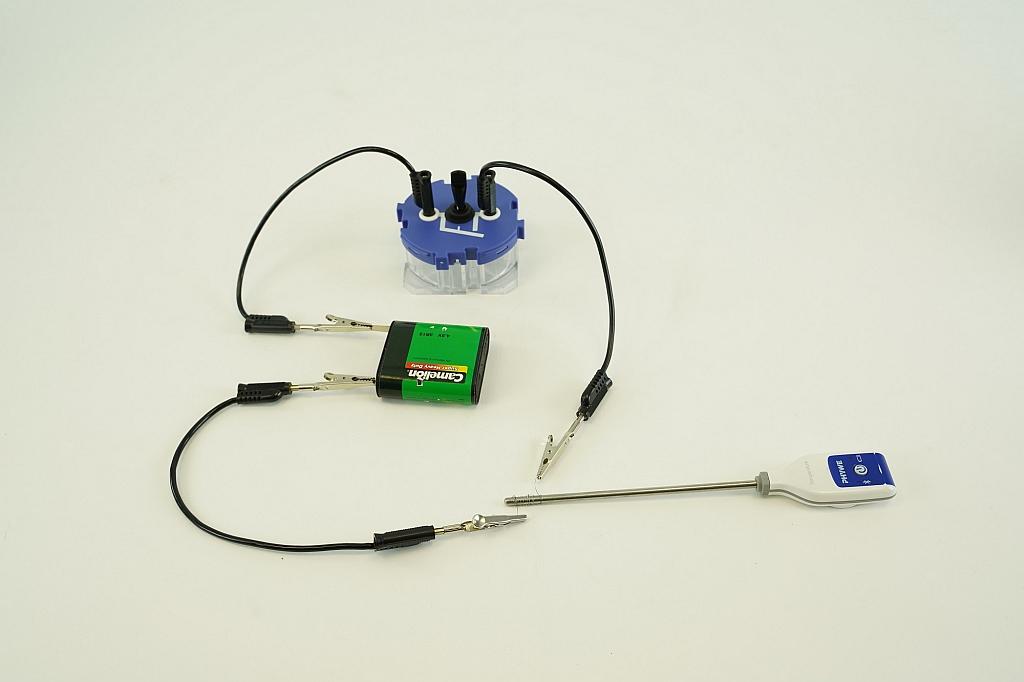 The heat effect of electric current with Cobra SMARTsense