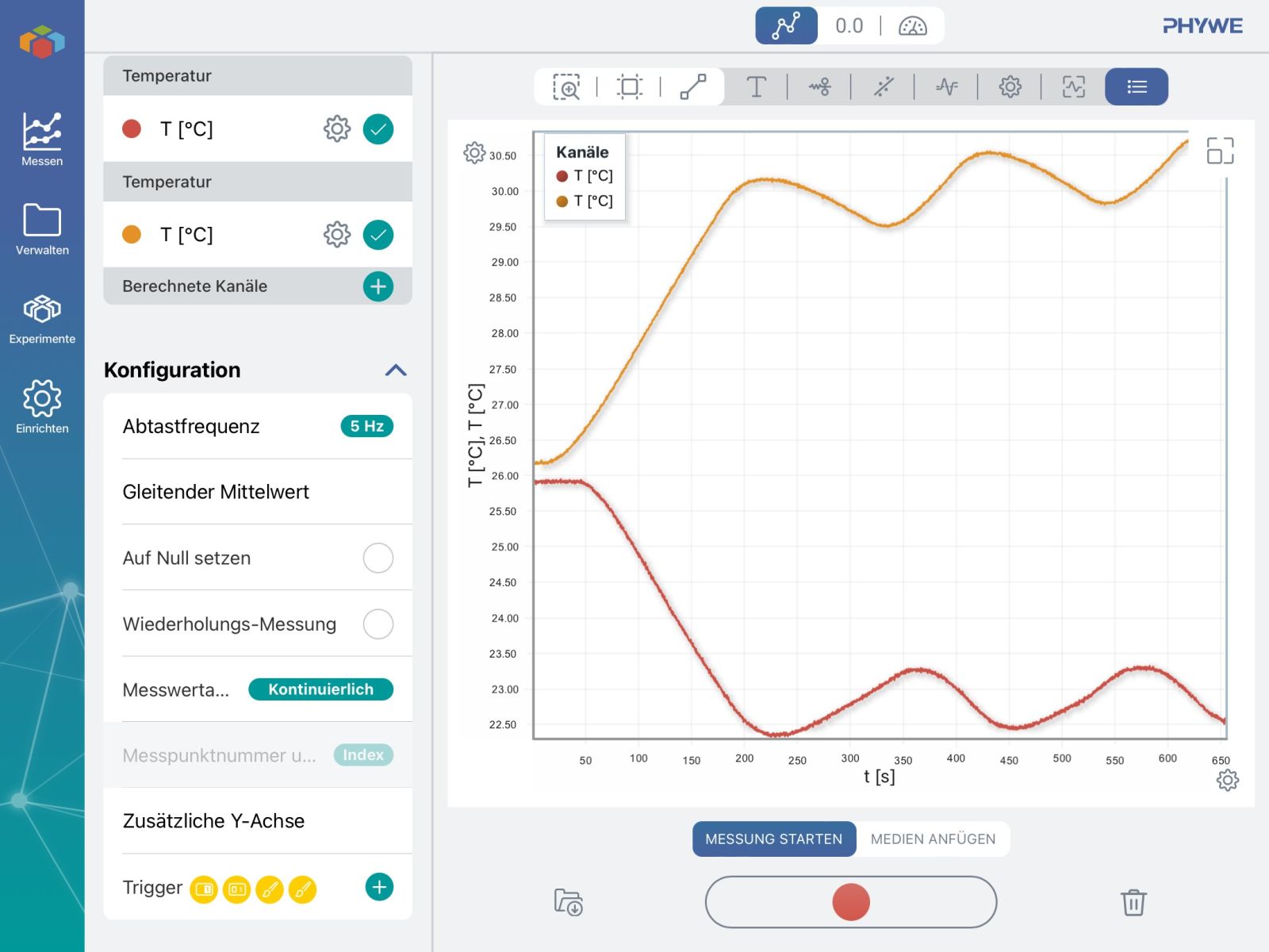 Temperature regulation with Cobra SMARTsense Code